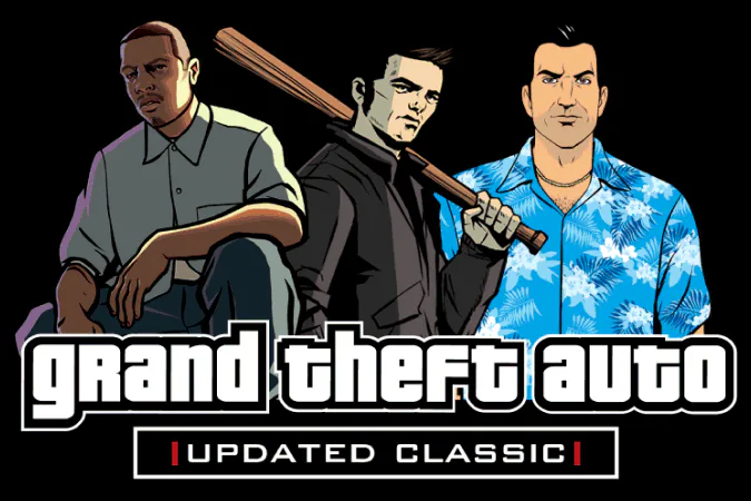 Grand Theft Auto 3, Vice City, San Andreas (Updated Classic)