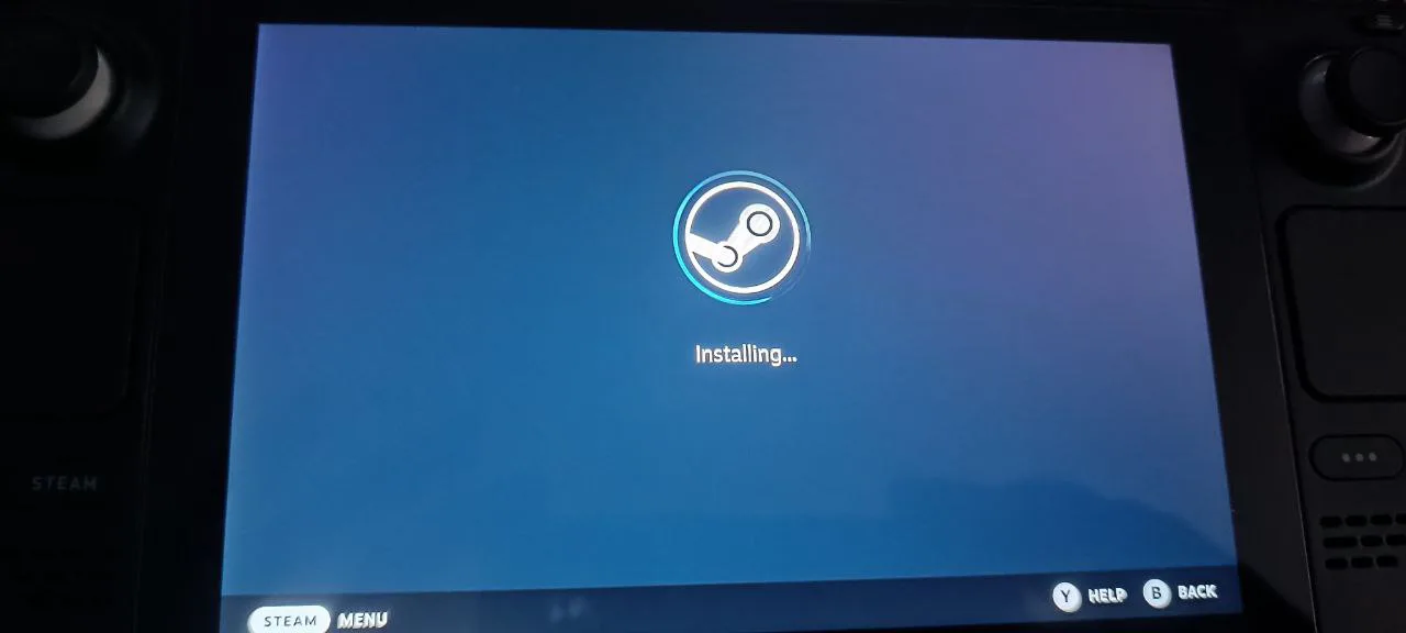 Готовоя сборка SteamOS (Решение проблемы бесконечной установки)